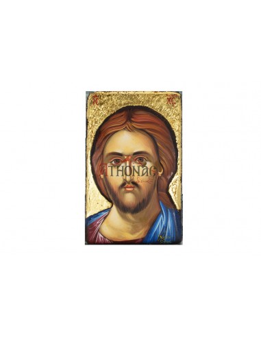 Спаситель Иисус Христос писаная икона ручной работы со Святой Горы Афон