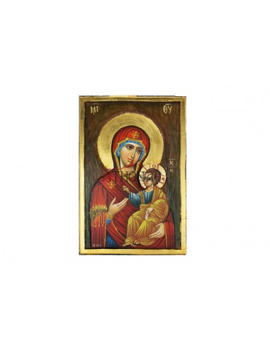 Пресвятая Богородица Иверская  (Вратарница) писаная икона ручной работы со Святой Горы Афон