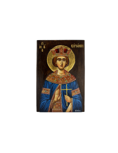 Святая Ирина Великомученица писаная икона ручной работы со Святой Горы Афон
