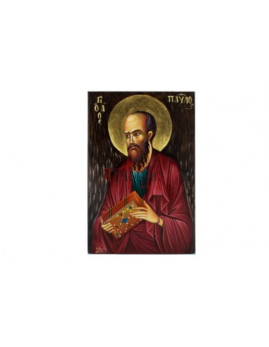 Святой Апостол Павел писаная икона ручной работы со Святой Горы Афон