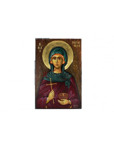 Святая Параскева ( Пятница ) писаная икона ручной работы со Святой Горы Афон
