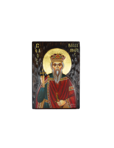 Святой Владимир писаная икона ручной работы со Святой Горы Афон
