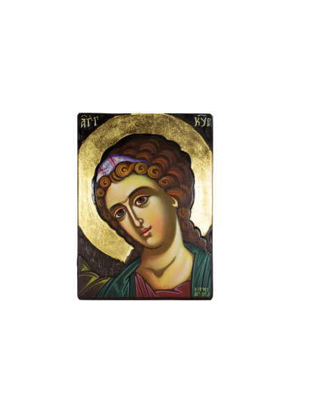 Ангел Бога (Ангел Хранитель) писаная икона ручной работы со Святой Горы Афон