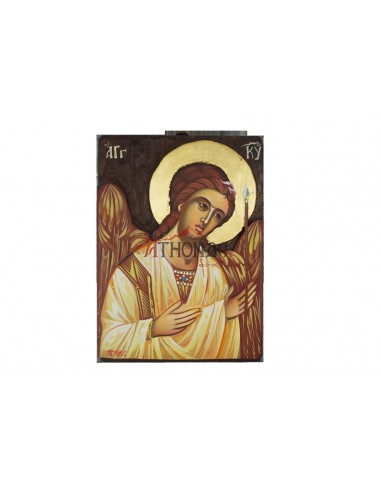 Ангел Хранитель (Ангел Бога) писаная икона ручной работы со Святой Горы Афон