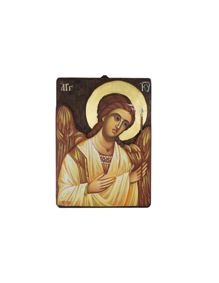 Ангел Хранитель (Ангел Бога) писаная икона ручной работы со Святой Горы Афон